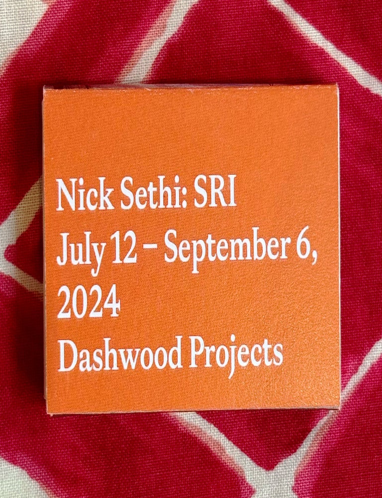 Matchbox : SRI. Nick Sethi.