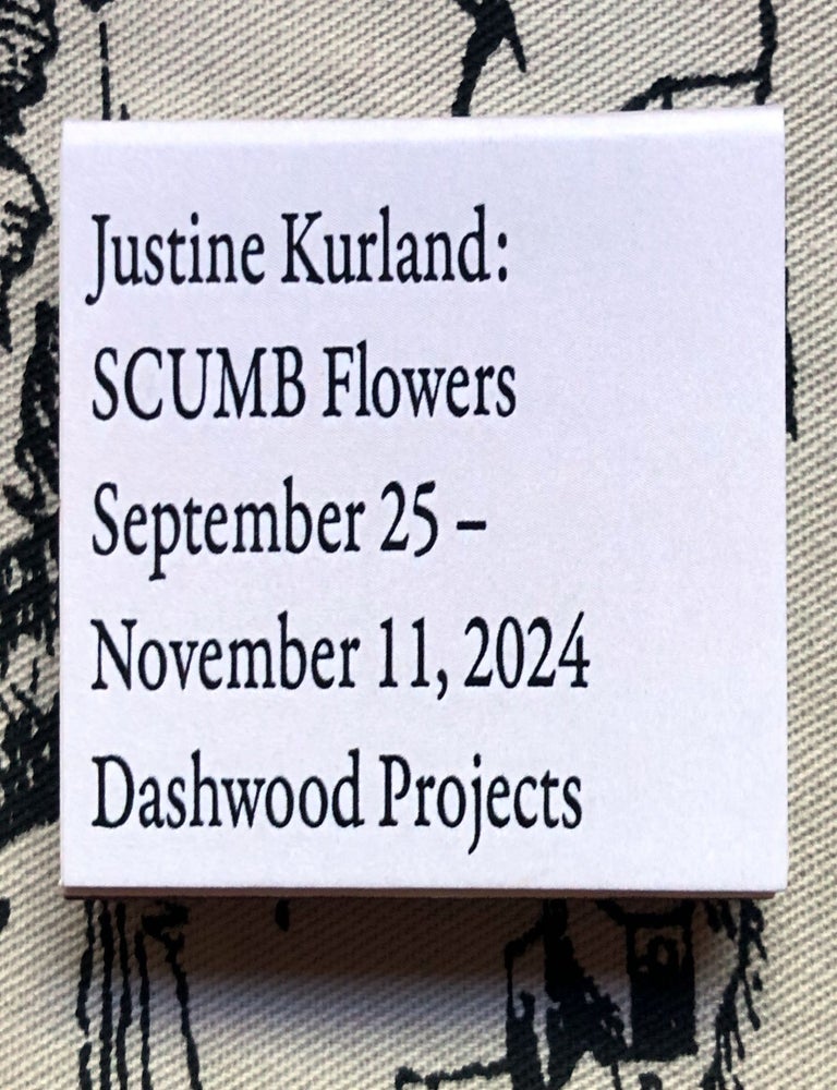 Matchbox : SCUMB Flowers. Justine Kurland.
