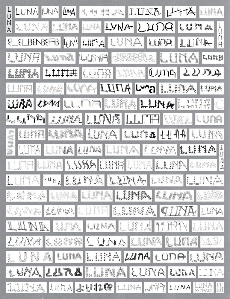 Luna 10 Years (Poster). Lele Saveri.