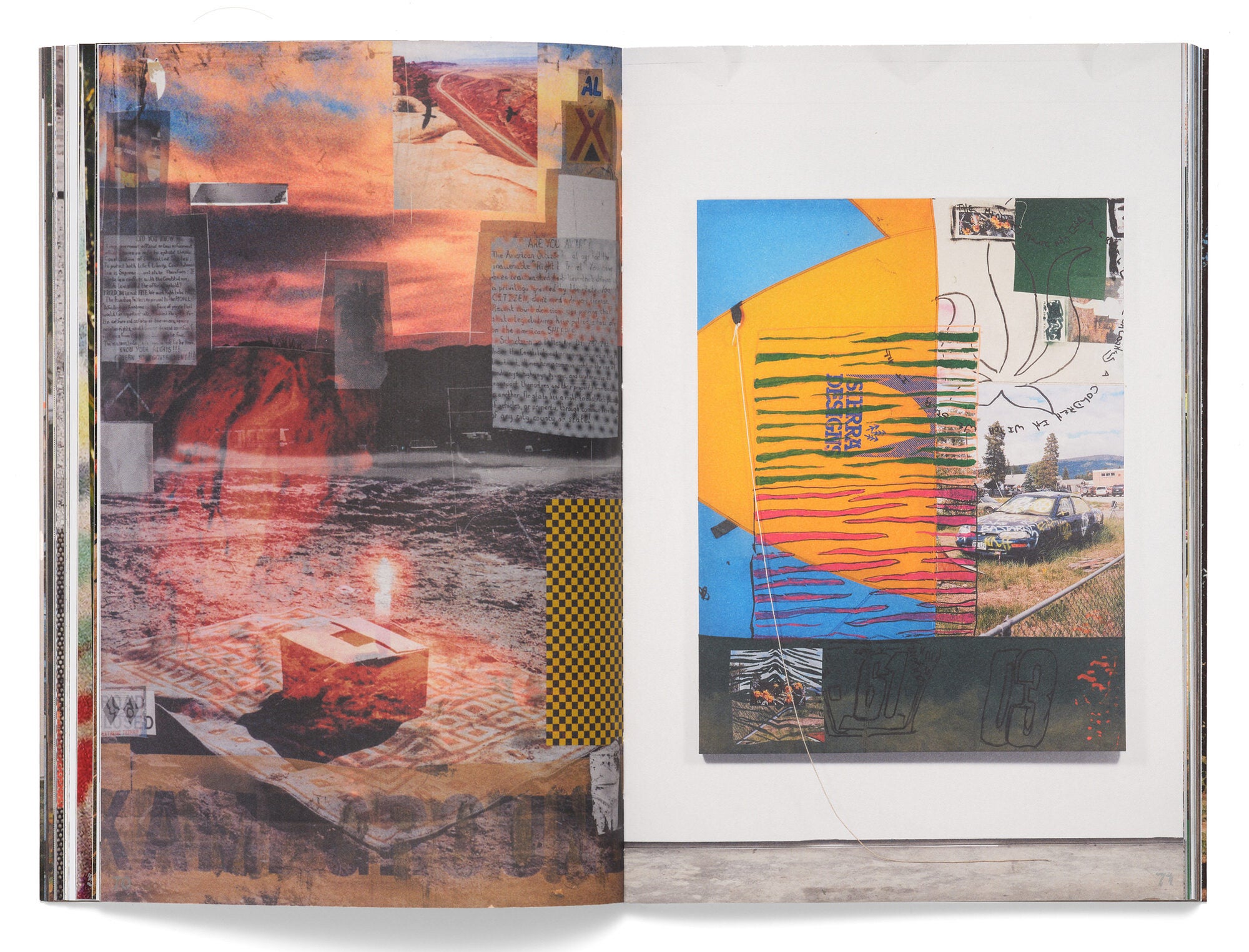 Collages SIGNED | Devrim Bayar Peter Sutherland, Text | 1,000 copies