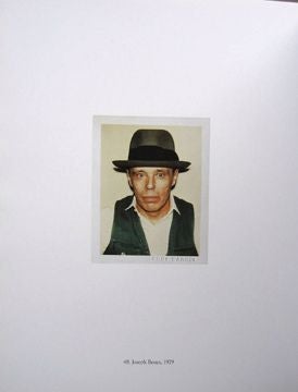 Polaroids: Celebrities and Self-Portraits. Francesco Clemente Andy Warhol, Text.