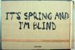 It's Spring and I'm Blind. Ruud Sies.