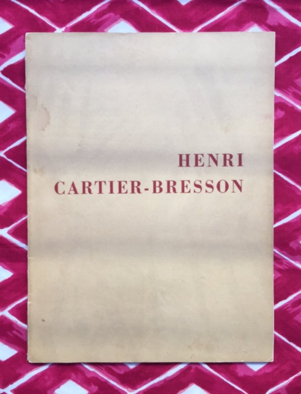 The Photographs of Henri Cartier-Bresson. Henri Cartier-Bresson.
