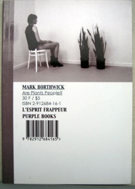 Are Plants People | Mark Borthwick