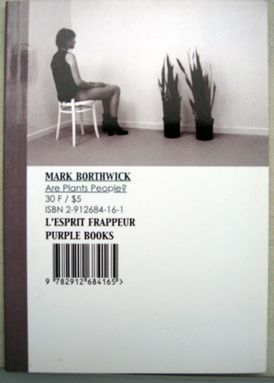 Are Plants People | Mark Borthwick