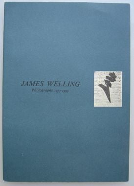 Photographs 1977-1993. James Welling.